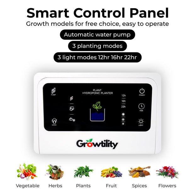 Growtility Indoor RoboGarden - Growtility Smart Indoor Garden